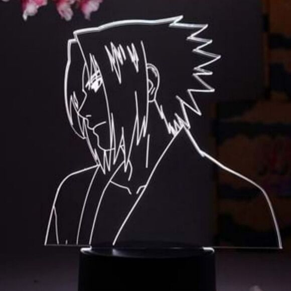 Naruto Shippuden Sasuke Uchiha Otaku Lamp - Picture 1 of 8